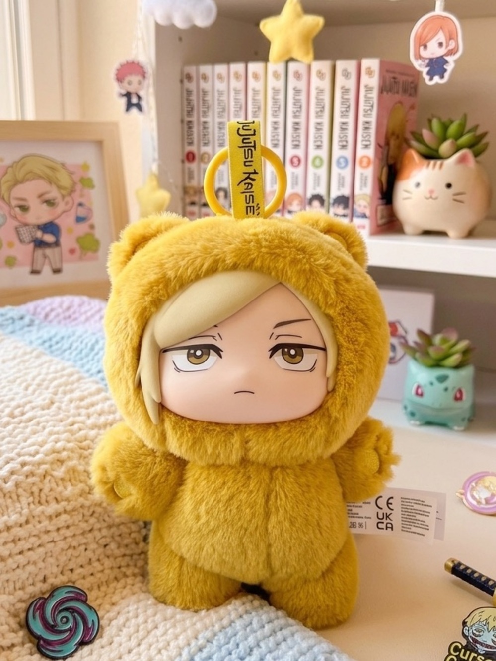 Jujutsu Kaisen Cat Ear Plushie Series Eaki 5.5-Inch Plush Doll